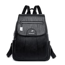 2024 New Women Leather Backpacks High Quality Female Vintage Backpack For Girls School Bag Travel Bagpack Ladies Back Pack