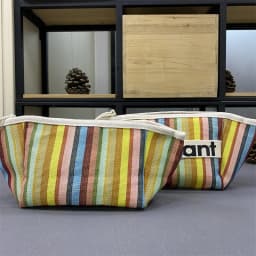 2026 New Small Storage Bag Canvas Bag Zipper Makeup Bag Handheld Fabric Bag Liner Inner Bag Medium Bag