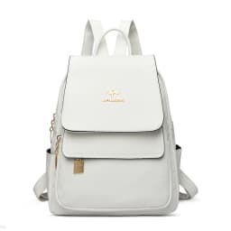 2026 New High Quality Leather Backpack Women's Large Capacity Travel Backpack Fashion School Bags Mochila Shoulder Bag For Women