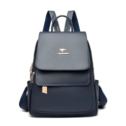 2026 New High Quality Leather Backpack Women's Large Capacity Travel Backpack Fashion School Bags Mochila Shoulder Bag For Women