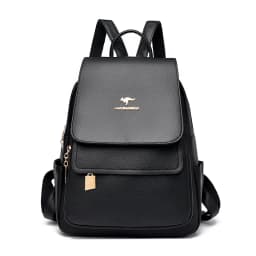 2026 New High Quality Leather Backpack Women's Large Capacity Travel Backpack Fashion School Bags Mochila Shoulder Bag For Women