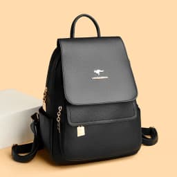 2026 New High Quality Leather Backpack Women's Large Capacity Travel Backpack Fashion School Bags Mochila Shoulder Bag For Women