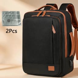 OGEHUAFEE daily commuting computer backpack, computer backpack+three piece set+3pcs storage bag, expandable travel and business laptop backpack, multi-functional lightweight backpack
