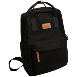 Everyday Spacious Corduroy Laptop Rucksack Shockproof Inner Layer, Wear-resistant Backpack for Short Business Trips
