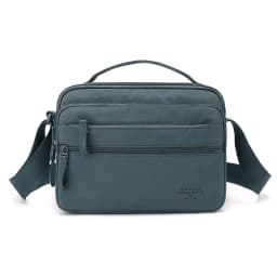 Men's Lightweight Oxford Cloth Crossbody Bag - Multi-Layered Durable Sling for Daily Commute And Travel - Shoulder Chest Bag