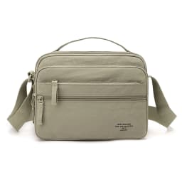 Men's Lightweight Oxford Cloth Crossbody Bag - Multi-Layered Durable Sling for Daily Commute And Travel - Shoulder Chest Bag