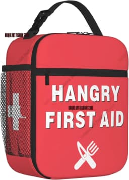 Funny Human Organ for Transplant Insulated Lunch Box Portable Lunch Bag Reusable Lunch Tote for Women Men and Kids-Gag Gift