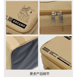 30L 42L Camping Storage Bag Foldable Waterproof Oxford Fabric Organizer for Picnic Tableware Equipment