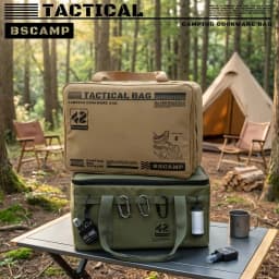30L 42L Camping Storage Bag Foldable Waterproof Oxford Fabric Organizer for Picnic Tableware Equipment
