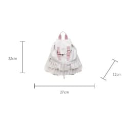 Creative Polka Dot Backpack Large Capacity Casual School Bag Multifunctional Shoulder Bag Travel