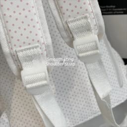Creative Polka Dot Backpack Large Capacity Casual School Bag Multifunctional Shoulder Bag Travel