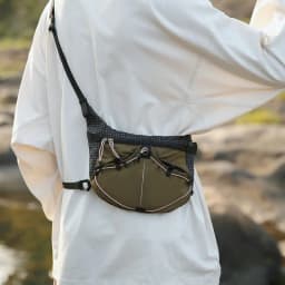 Colorblock Outdoor Crossbody Sling Bag, Adjustable Strap, For Daily Commute Hiking Travel For Men Women