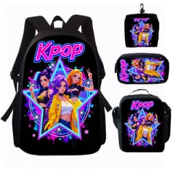 1/2/3/4/5PCS K-POP girl group pattern backpack set The perfect gift for kpop fans