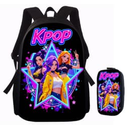 1/2/3/4/5PCS K-POP girl group pattern backpack set The perfect gift for kpop fans