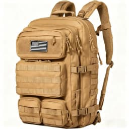 50L/30L MOLLE Assault Pack, Tactical Backpack Military Army Camping Rucksack, 3-Day Pack