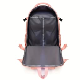 Versatile Women's Travel Backpack with Shoe Compartment, Multi-pocket Laptop Bag with Luggage Strap for Work & Trips