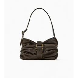 JIAERDI Hot Girls Vintage Crinkled Brown Handbag Women Harajuku Buckle Tote Bag Ladies Luxury Trendy Leather Y2k Shoulder Bag