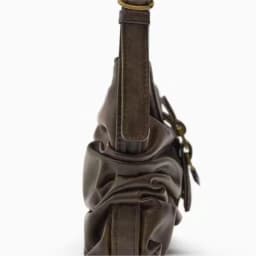 JIAERDI Hot Girls Vintage Crinkled Brown Handbag Women Harajuku Buckle Tote Bag Ladies Luxury Trendy Leather Y2k Shoulder Bag