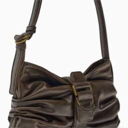 JIAERDI Hot Girls Vintage Crinkled Brown Handbag Women Harajuku Buckle Tote Bag Ladies Luxury Trendy Leather Y2k Shoulder Bag