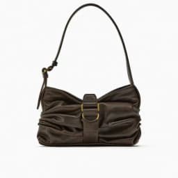 JIAERDI Hot Girls Vintage Crinkled Brown Handbag Women Harajuku Buckle Tote Bag Ladies Luxury Trendy Leather Y2k Shoulder Bag