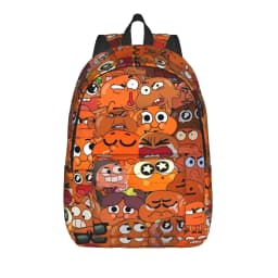 Gumballs Gum Ball Watterson Amazing Cartoon Backpack for Men Women Fashion Student Business Daypack College Shoulder Bag Outdoor