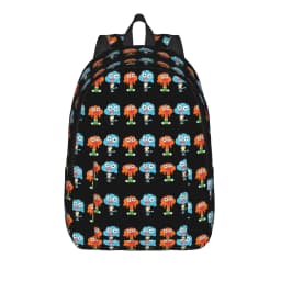 Gumballs Gum Ball Watterson Amazing Cartoon Backpack for Men Women Fashion Student Business Daypack College Shoulder Bag Outdoor