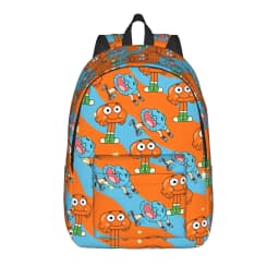 Gumballs Gum Ball Watterson Amazing Cartoon Backpack for Men Women Fashion Student Business Daypack College Shoulder Bag Outdoor