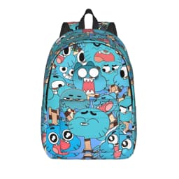 Gumballs Gum Ball Watterson Amazing Cartoon Backpack for Men Women Fashion Student Business Daypack College Shoulder Bag Outdoor