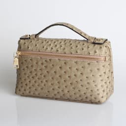 XMESSUN New Fashion Designer Handbag Ostrich Pattern Portable Bag Clutch Bag 2026 Lady Hand Bag Purse Make Up Bag Trend Bag