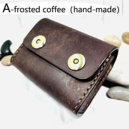 Small Waist Bag Genuine Leather Belt Pack Mobile Phone Leather Sheath Wallet Card Holder Car Key Case House Key Pouch 3618
