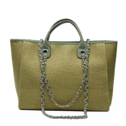 Fashion Make Up Designer Big Women's 2025 New Korean Fashion Casual Large Capacity Shoulder Crossbody Chain Tote Bag