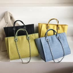 Fashion Make Up Designer Big Women's 2025 New Korean Fashion Casual Large Capacity Shoulder Crossbody Chain Tote Bag