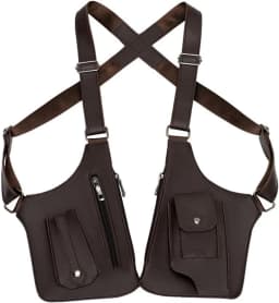 Men's Shoulder Bag, Shoulder Straps with Multiple Pockets, Outdoor Anti-Theft Tactical Bag