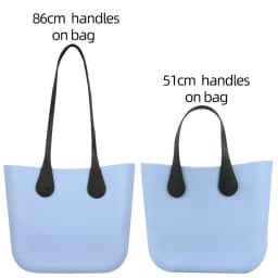 New 1 Pair Long Short Obag Handles Smooth Surface Pu Leather Shoulder Hand Held Straps 86cm 51cm Bag Accessories for O Bag