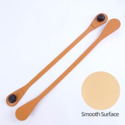 New 1 Pair Long Short Obag Handles Smooth Surface Pu Leather Shoulder Hand Held Straps 86cm 51cm Bag Accessories for O Bag