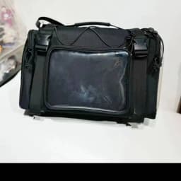 New Y2K Ita Shoulder Bag Large Capacity Sports Crossbody Bag Cute Girls Transparent Messenger Bag DIY Display Commuter Handbags