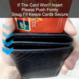 Rfid Carbon Fiber Card Holder Men Wallets Slim Thin Coin Pocket ID Bank Credit Cardholder Case Aluminum Minimalist Smart Wallet