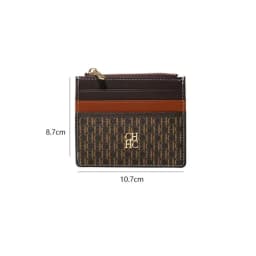 Portable Women's Wallet Exquisite Urine Decoration Durable and Elegant Brand Design Letter Decoration Zipper Card Bag