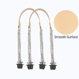 New 1 Pair Obag Silver Long OT Double Chain With Metal Plating Screw For OBag Handle O Bag Women Bag Shoulder HandBag
