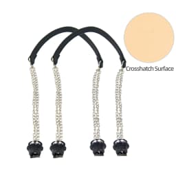 New 1 Pair Obag Silver Long OT Double Chain With Metal Plating Screw For OBag Handle O Bag Women Bag Shoulder HandBag