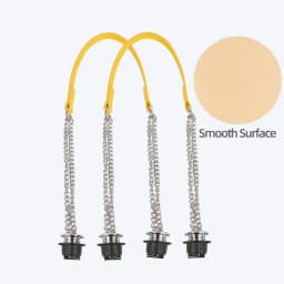 New 1 Pair Obag Silver Long OT Double Chain With Metal Plating Screw For OBag Handle O Bag Women Bag Shoulder HandBag