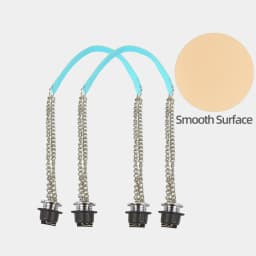 New 1 Pair Obag Silver Long OT Double Chain With Metal Plating Screw For OBag Handle O Bag Women Bag Shoulder HandBag
