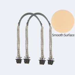 New 1 Pair Obag Silver Long OT Double Chain With Metal Plating Screw For OBag Handle O Bag Women Bag Shoulder HandBag