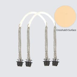 New 1 Pair Obag Silver Long OT Double Chain With Metal Plating Screw For OBag Handle O Bag Women Bag Shoulder HandBag