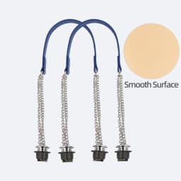 New 1 Pair Obag Silver Long OT Double Chain With Metal Plating Screw For OBag Handle O Bag Women Bag Shoulder HandBag