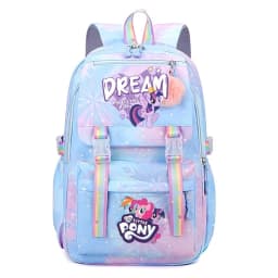 My Little Pony Women's Backpack Boys Girls Bookbag Bag Cartoon kawaii Student Teenager Schoolbag Rucksack Mochila Birthday Gift