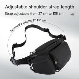 Tigernu Chest Bags Men's Shoulder Bag Fanny Packs For Men Hip Sack Crossbody Bag Men Sling Bag Men's Breasts Tactical Bags Male