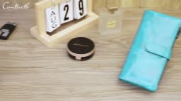 CONTACT'S 100% Genuine Leather Wallet Women Long Coin Purse Clutch Bag Name Engraving Card Holder Money Clip Handbag Men's Purse