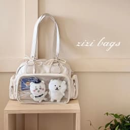 Cute Bar Ita Bag, 3-Color Versatile Bowling Bag, Portable Crossbody & Backpack, New Arrival