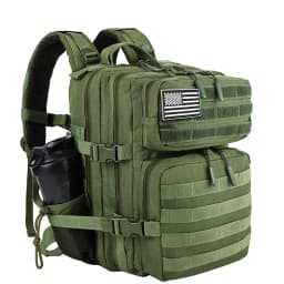 LHI 25L Tactical Backpack for Women Fitness Athlete Gym Out Bag Small Outdoor Sports Travel Rucksack with Bottle Holder